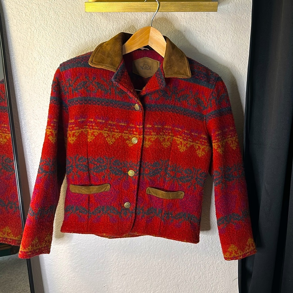 Woolrich Vintage wool coat made in USA size small